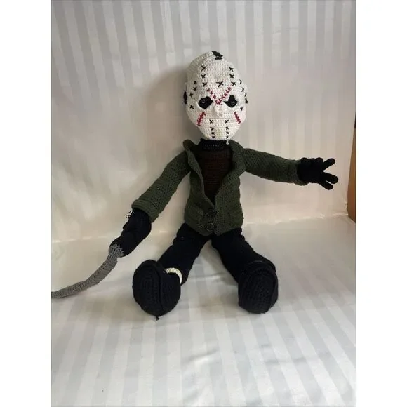 Handmade Crochet Jason Doll (38") Tall‎ - Picture 15 of 15